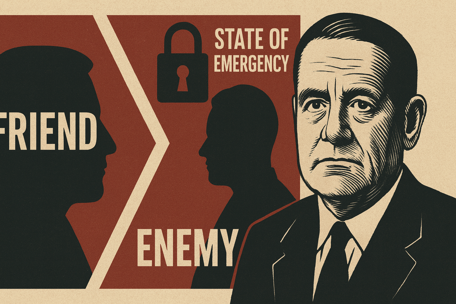 Carl Schmitts Einfluss auf die Informationssicherheit – Freund-Feind-Denken, Ausnahmezustand und digitale Souveränität